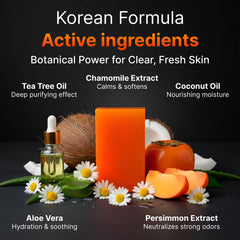 BIOXI Persimón y Aceite de Árbol de Té: textura cremosa gracias al coco.