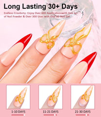 BISHENGYF chrome powder creates a metallic mirror finish.