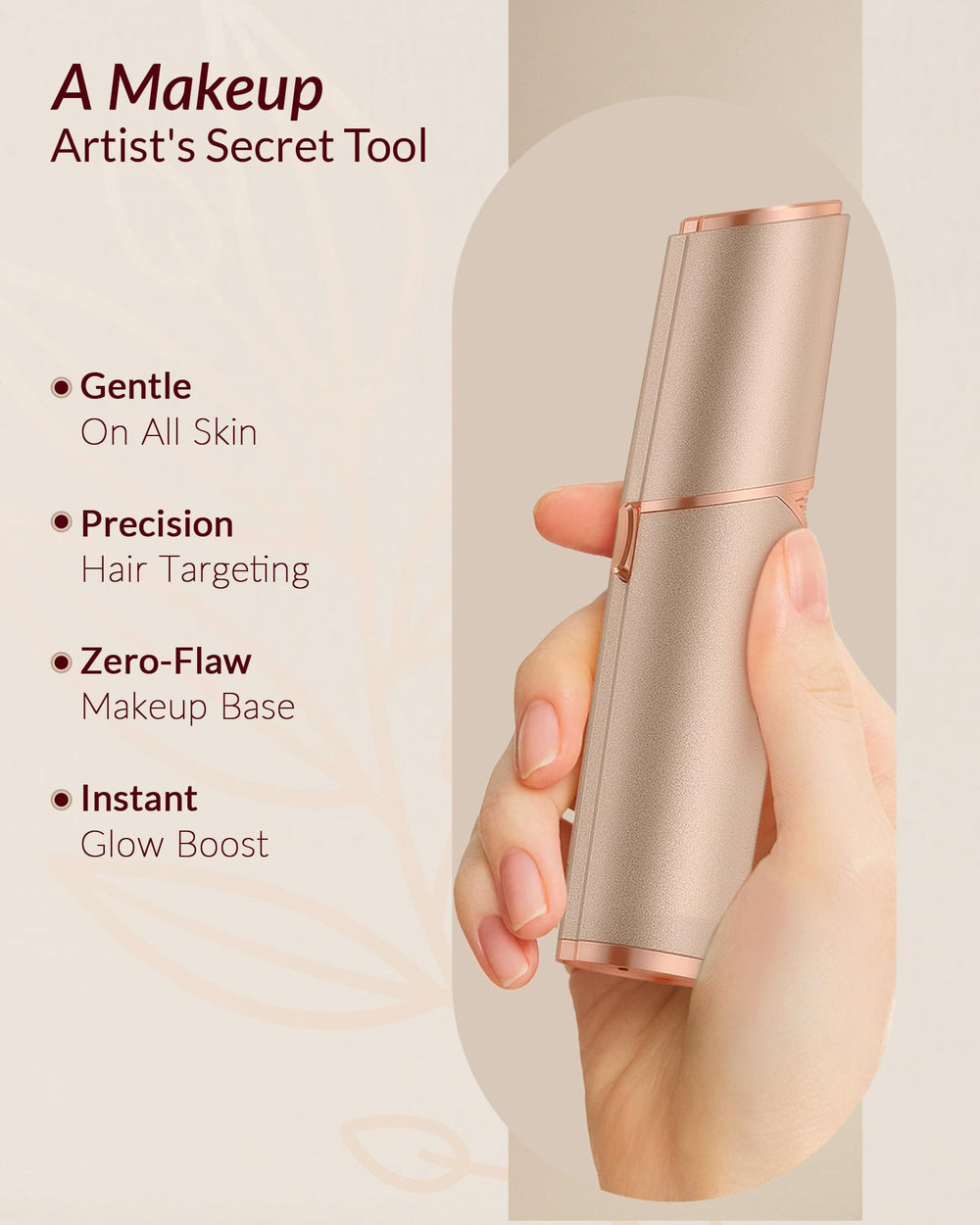 Bissuuy travel-case compatible design supports on-the-go touch-ups