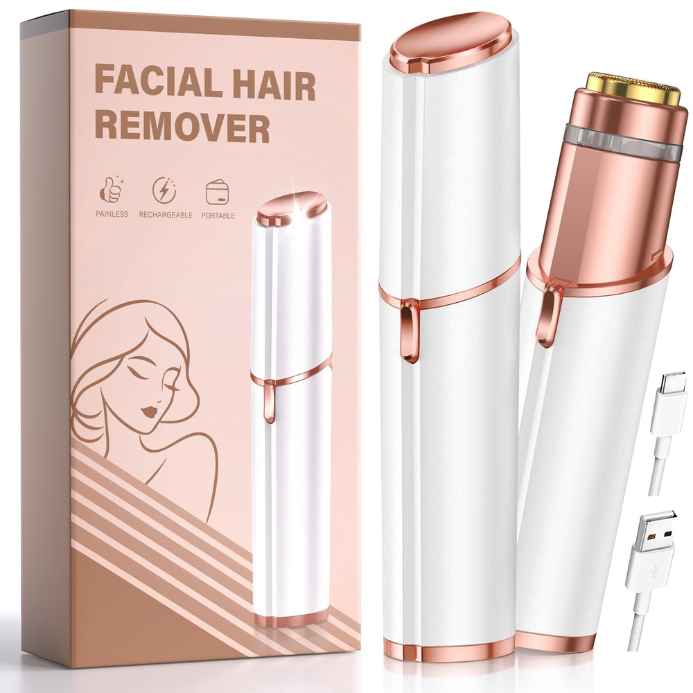 Bissuuy facial hair remover targets peach fuzz on lips for smoother makeup