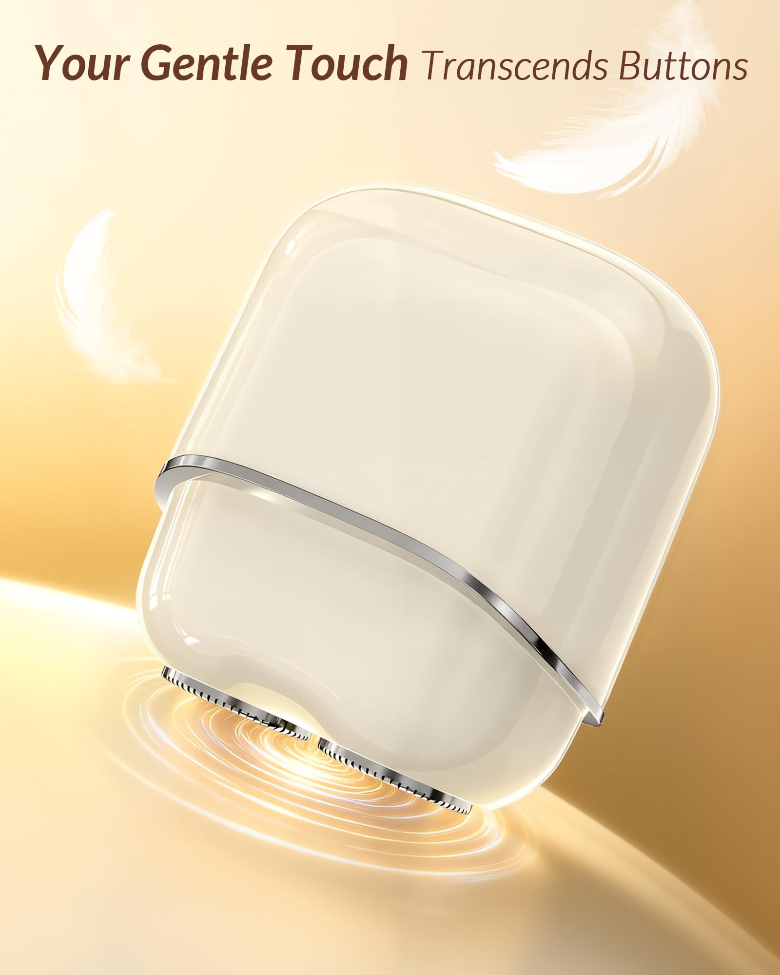 Bissuuy painless facial hair remover for women 30+ using a gentle tool