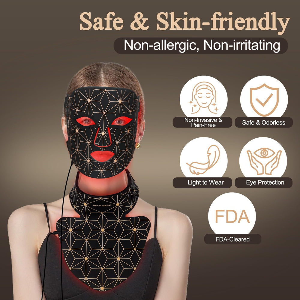 Biuufish adjustable straps provide a secure, comfortable fit for face and neck