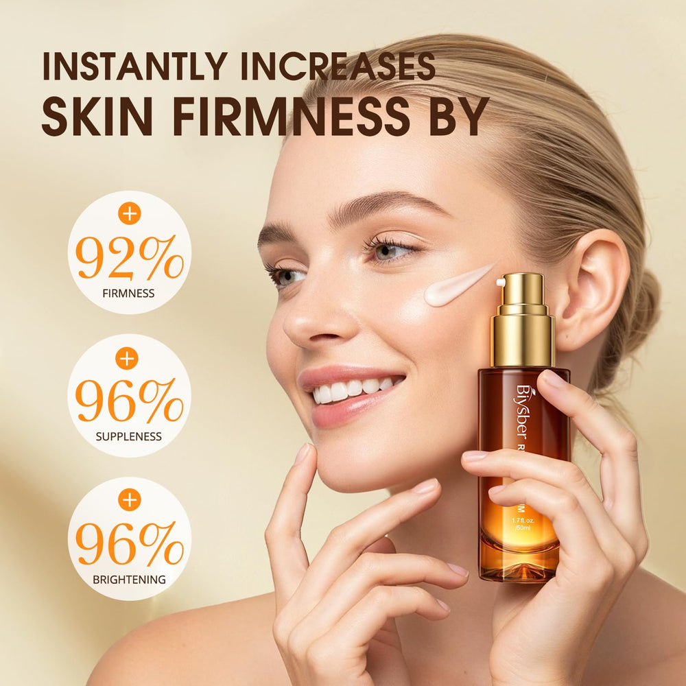 BIYSBER dropper releasing a controlled amount of serum for precise application.