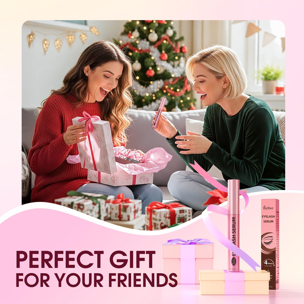 Biysber Lash Serum gift packaging suggestive of thoughtful present