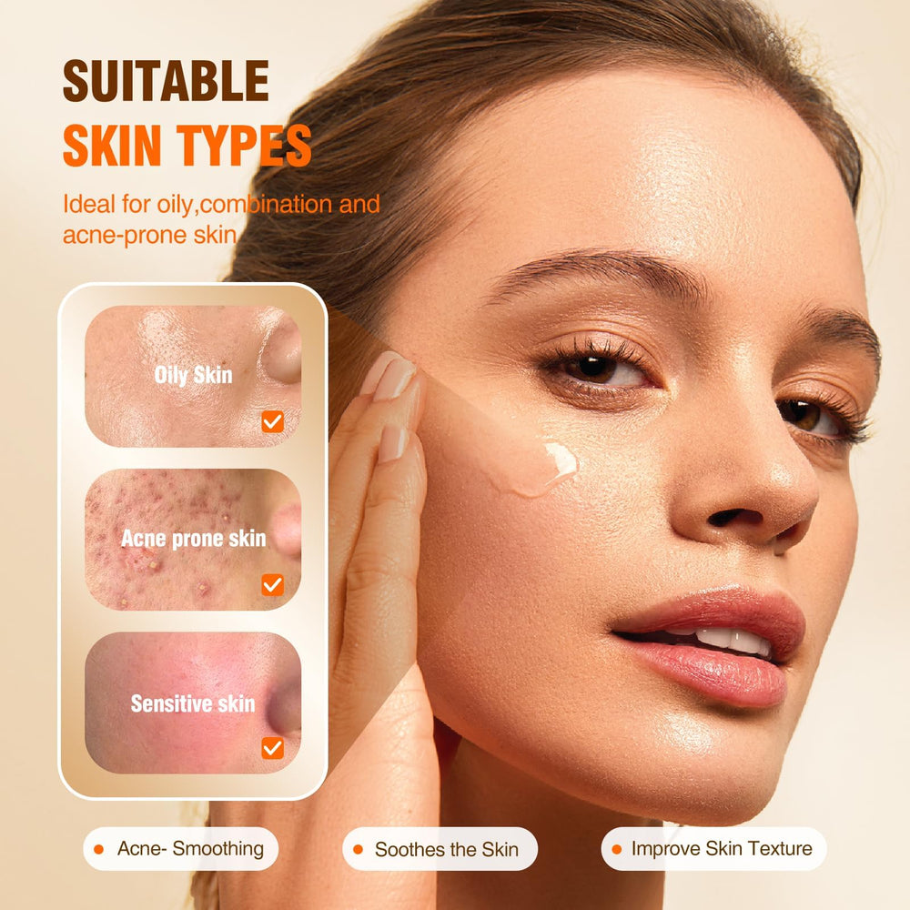 BIYSBER serum texture spreading evenly on skin.