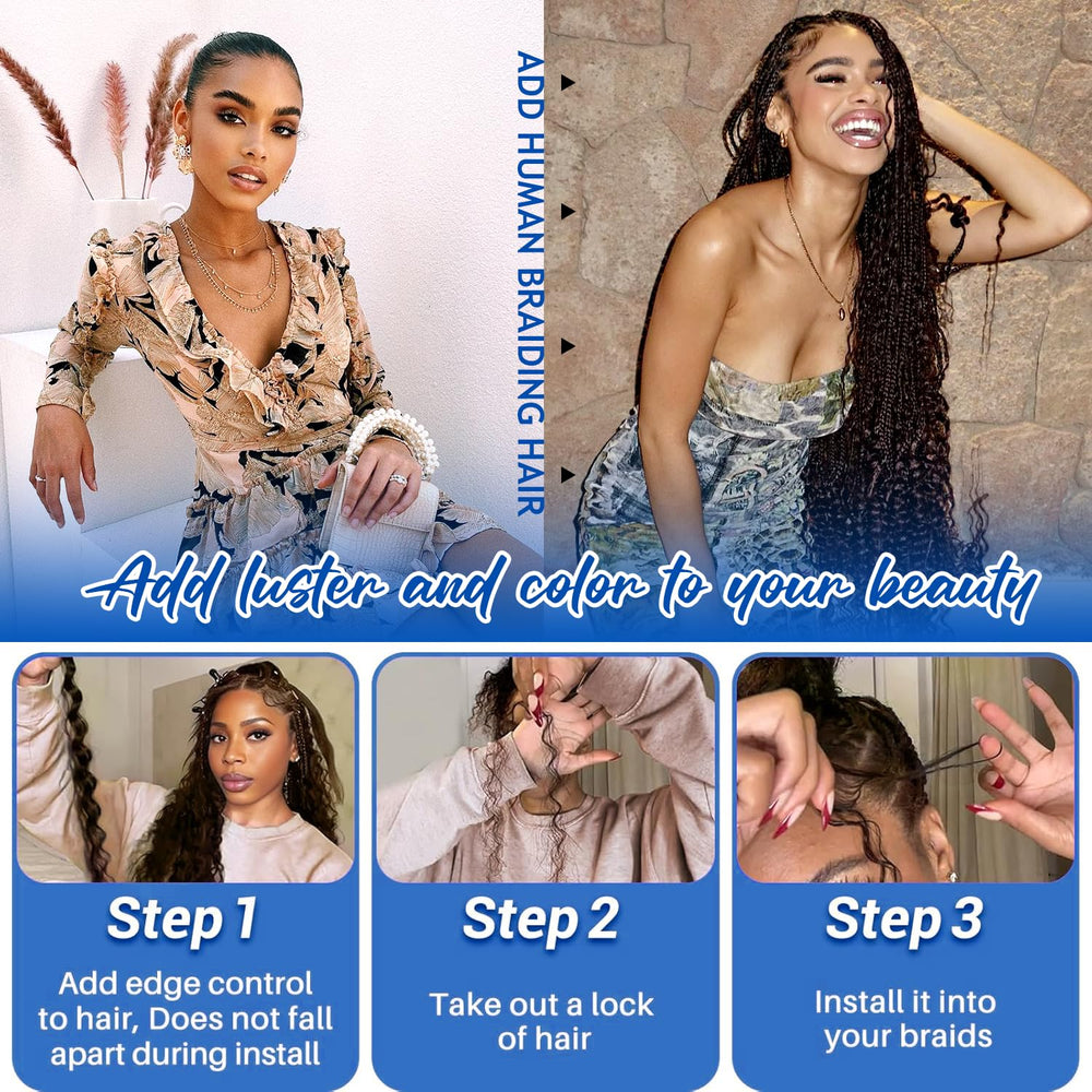 BIZVUS 14-30 inch length enables versatile styling options.