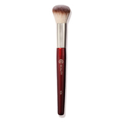 BK Beauty 106 round foundation brush with a dense dome for a flawless finish