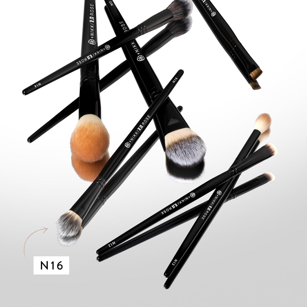 BK BEAUTY Nikki La Rose N16 Pro Concealer Brush from Pro Artist Series offers pro-detailing in daily makeup