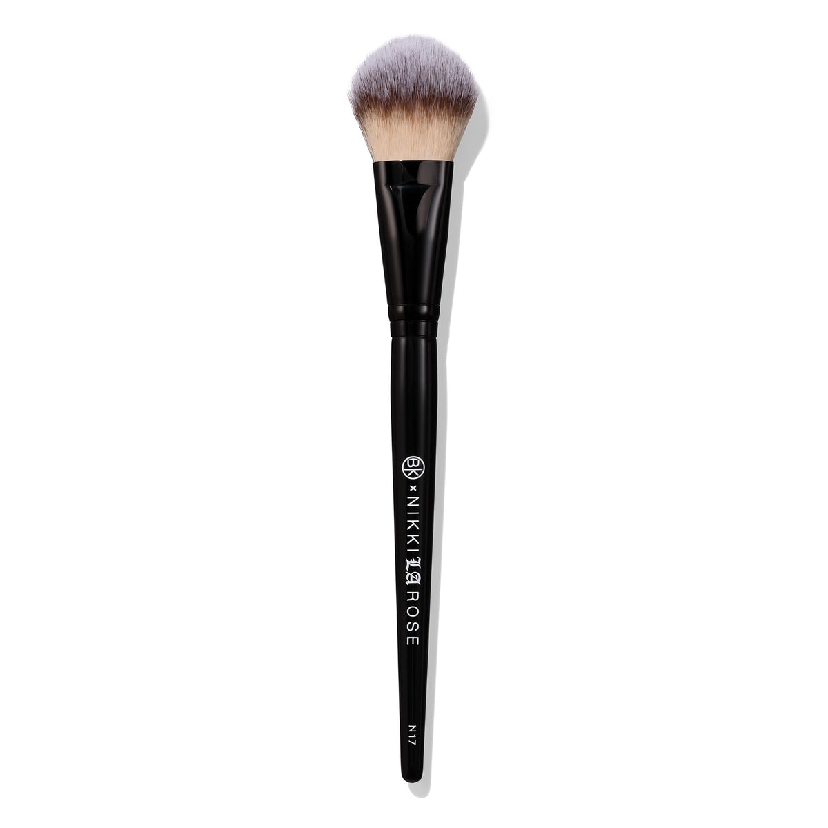 BK Beauty Nikki La Rose N17 dual-sided face brush for versatile makeup application