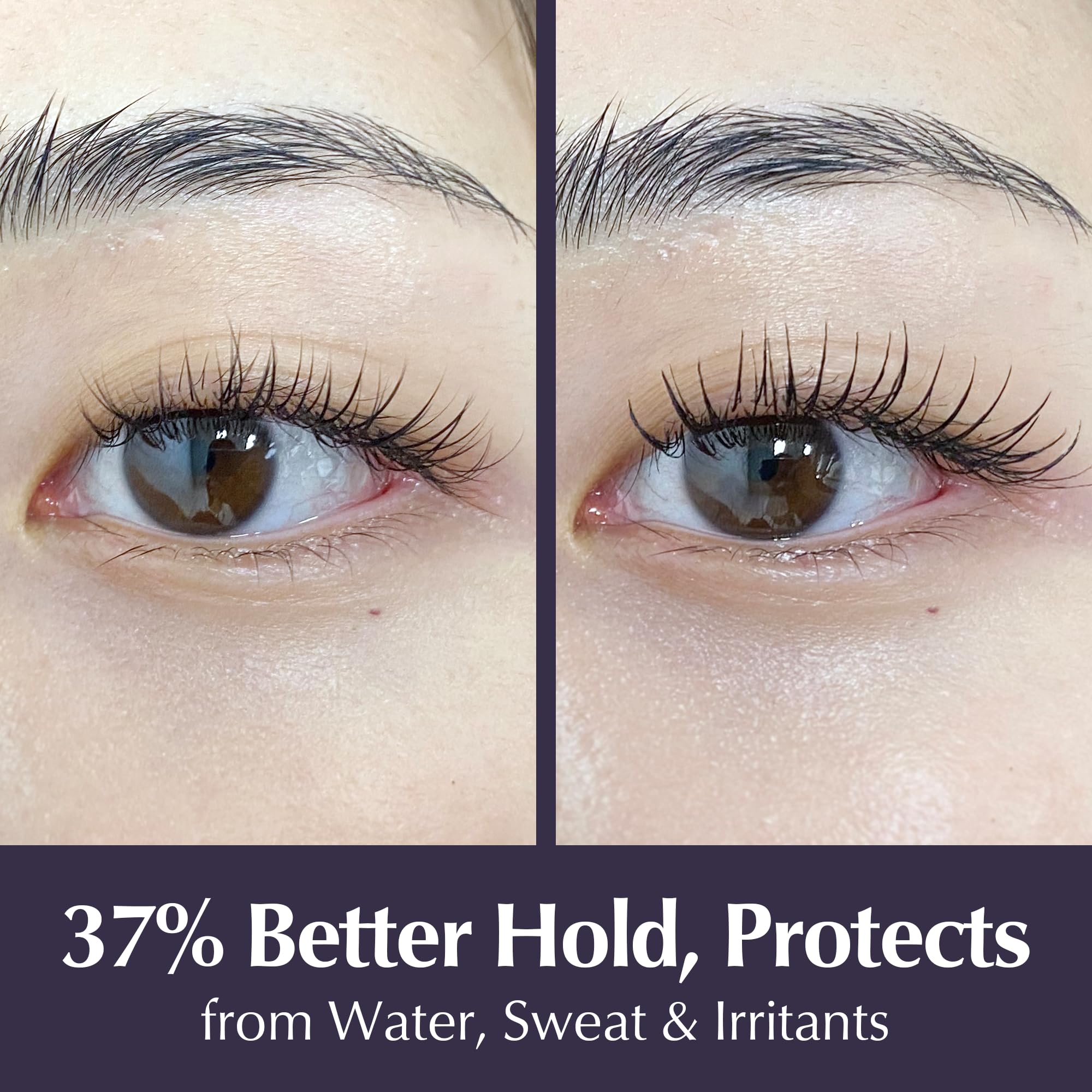 BL BL Lashes Black Diamond application wand ensuring smooth lash alignment