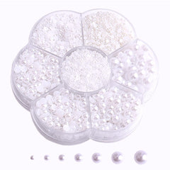 BLAAROOM half pearl flatback close-up for versatile crafts
