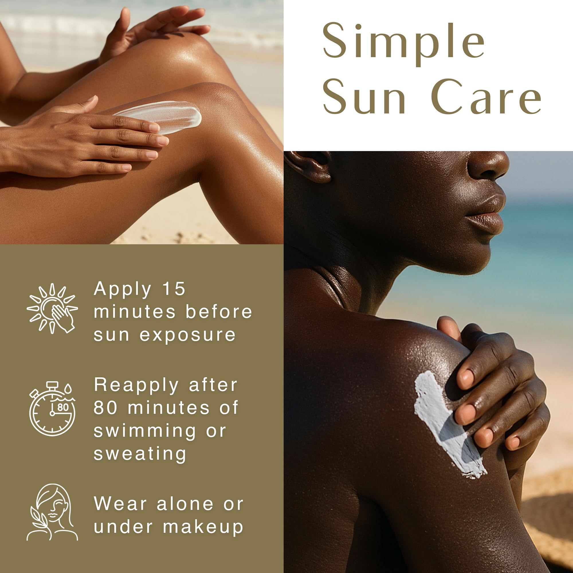 BLACK GIRL SUNSCREEN aceites hidratantes de aguacate para la piel