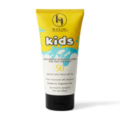 BLACK GIRL SUNSCREEN Kids crema facial y corporal para protección diaria sin grasa.