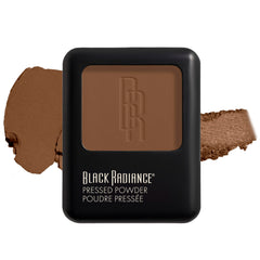 Black Radiance pressed powder in Creamy Beige offers oil control with a natural matte finish.