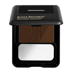Black Radiance powder absorbs oil to reduce shine on deep skin.