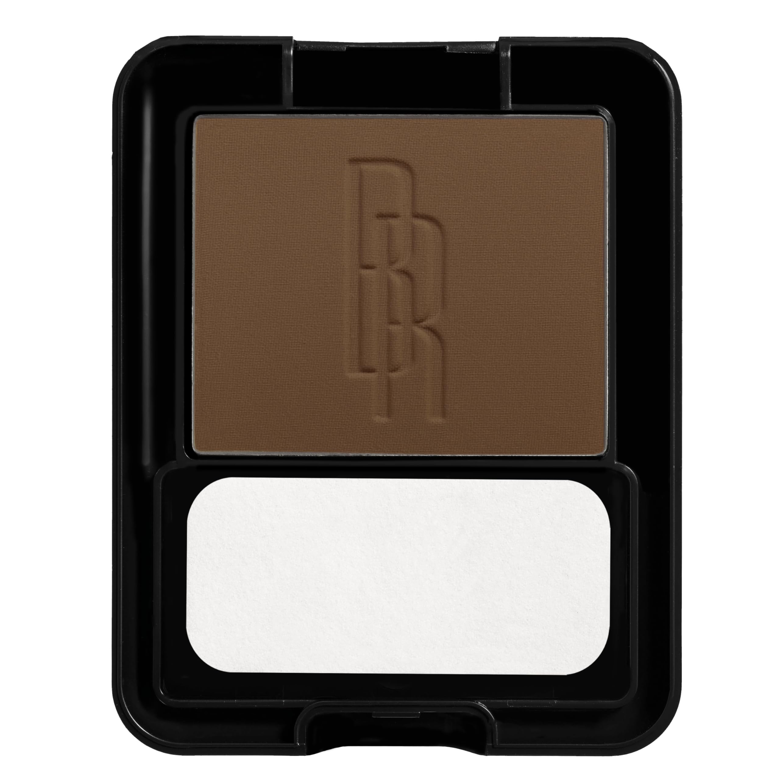 Black Radiance Rich Mahogany powder with included sponge for blending.