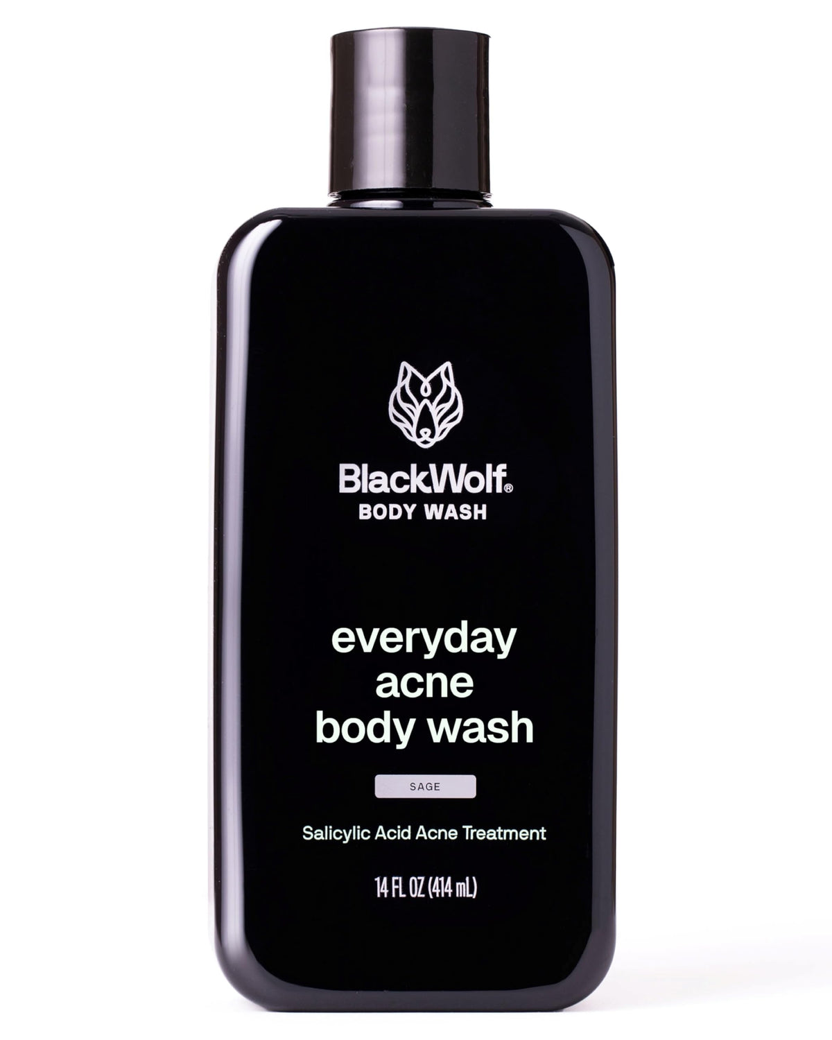 Black Wolf botella-vertido: muestra la acción de vertido para limpieza profunda.