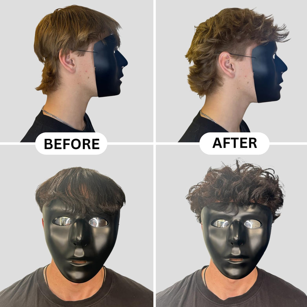 BlackMask acabado-mate-seco para look natural sin grasa.