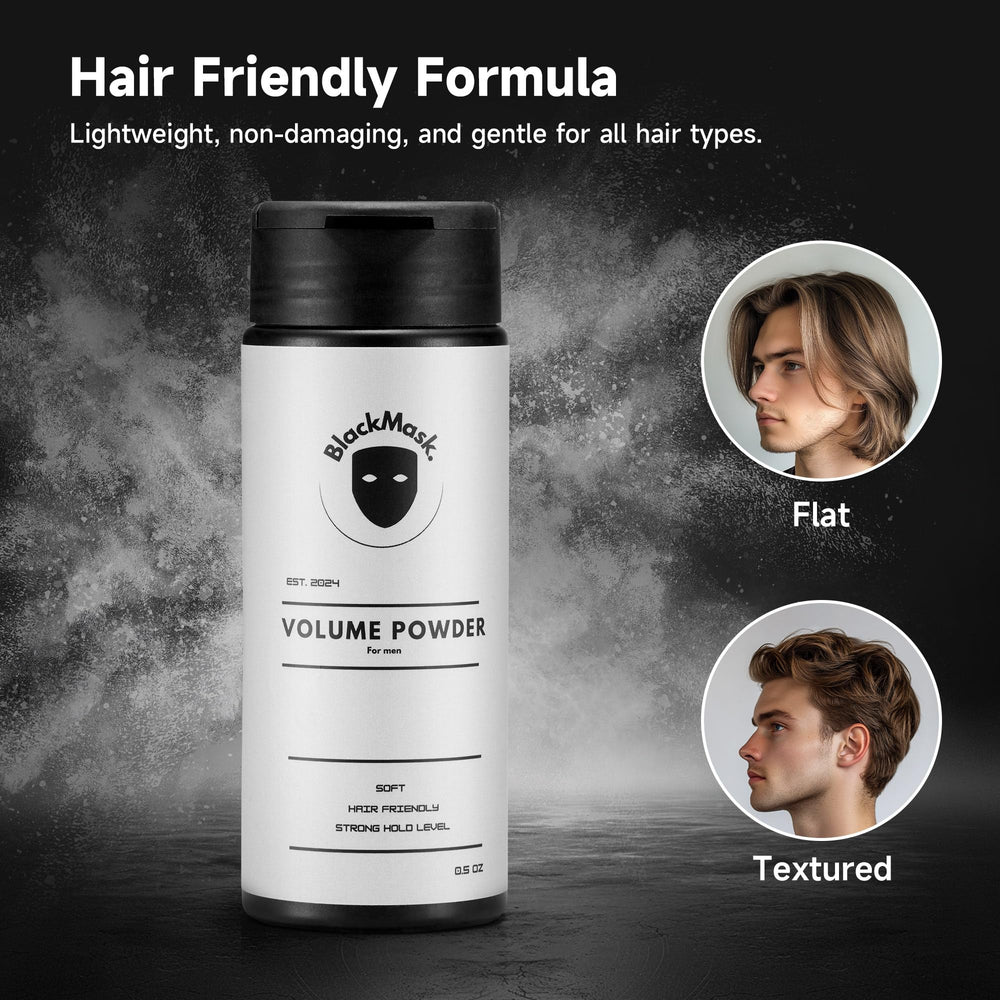 BlackMask with citric acid for balanced, skin-friendly styling