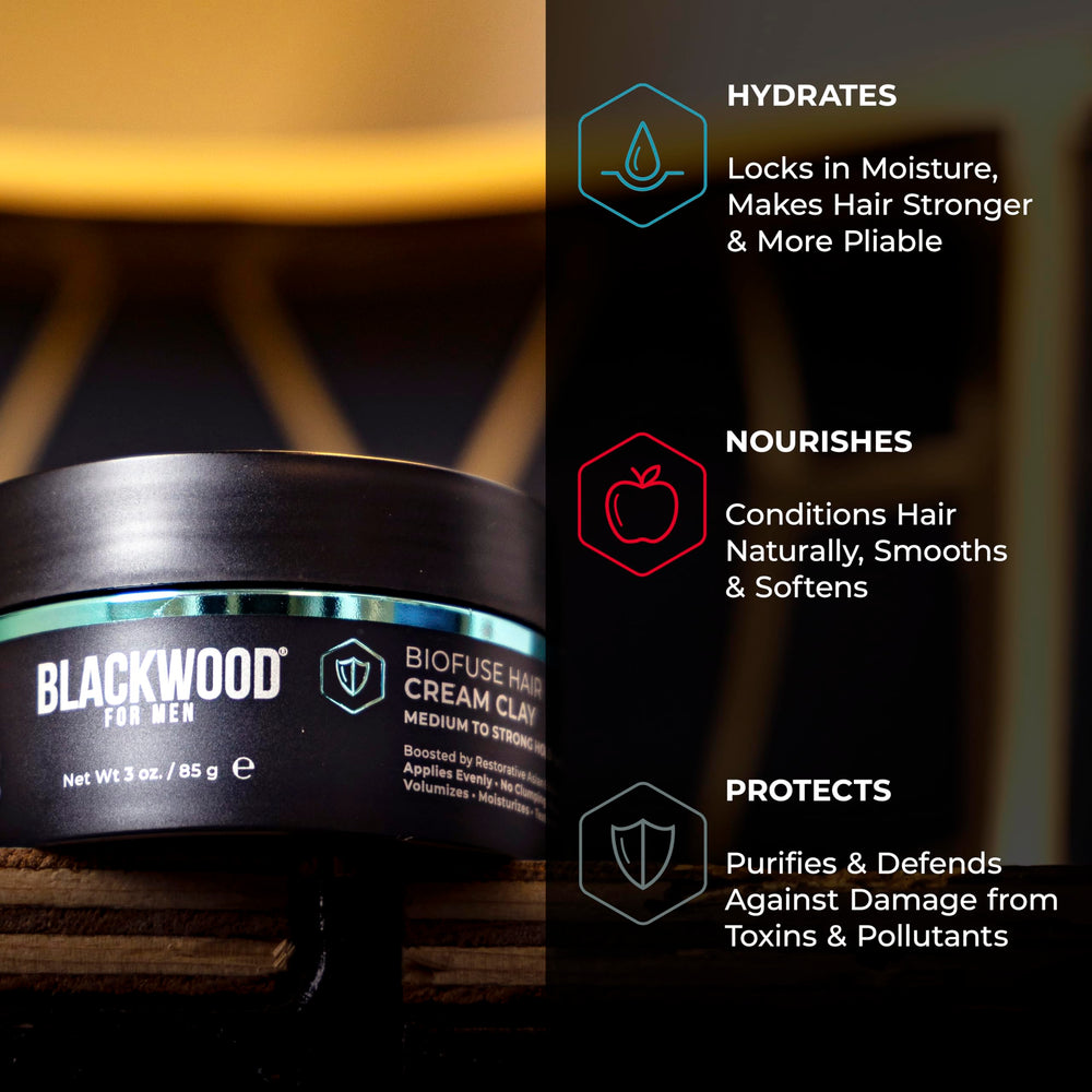 Envase cruelty-free de Blackwood For Men BioFuse, opción sostenible
