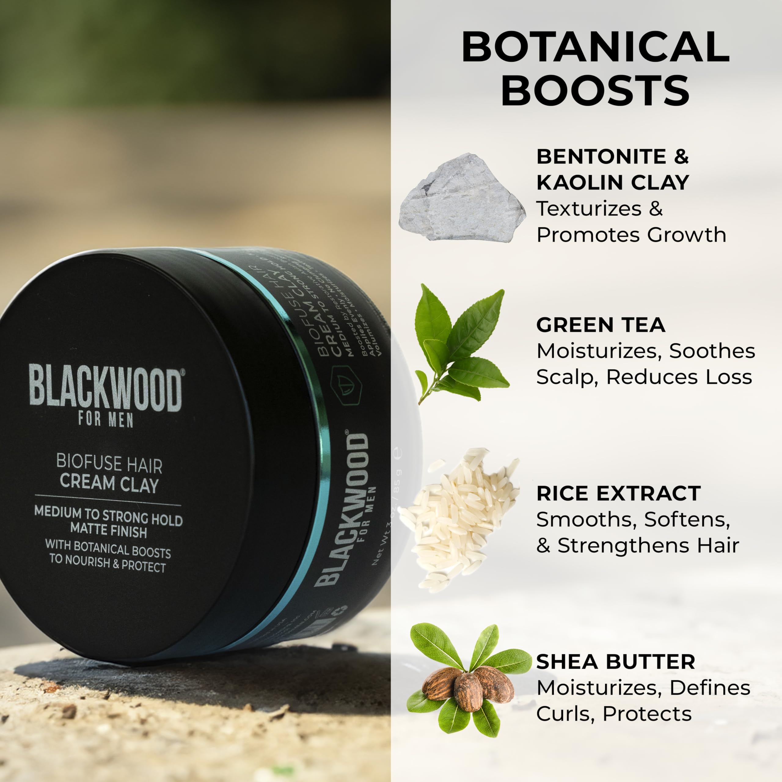 Textura suave de BioFuse en cabello con definición