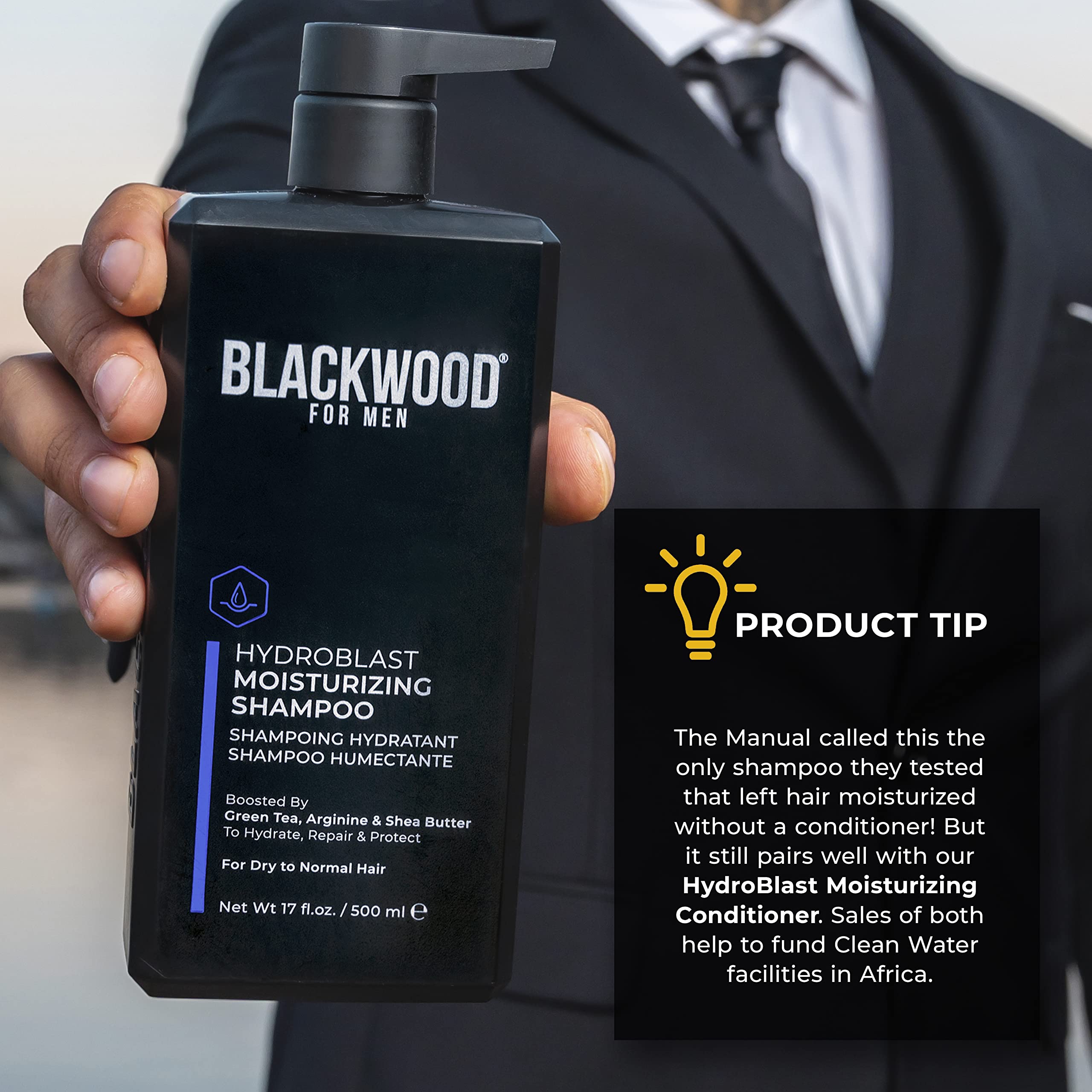 Blackwood For Men Hydroblast envase eco: envase respetuoso con el medio ambiente.