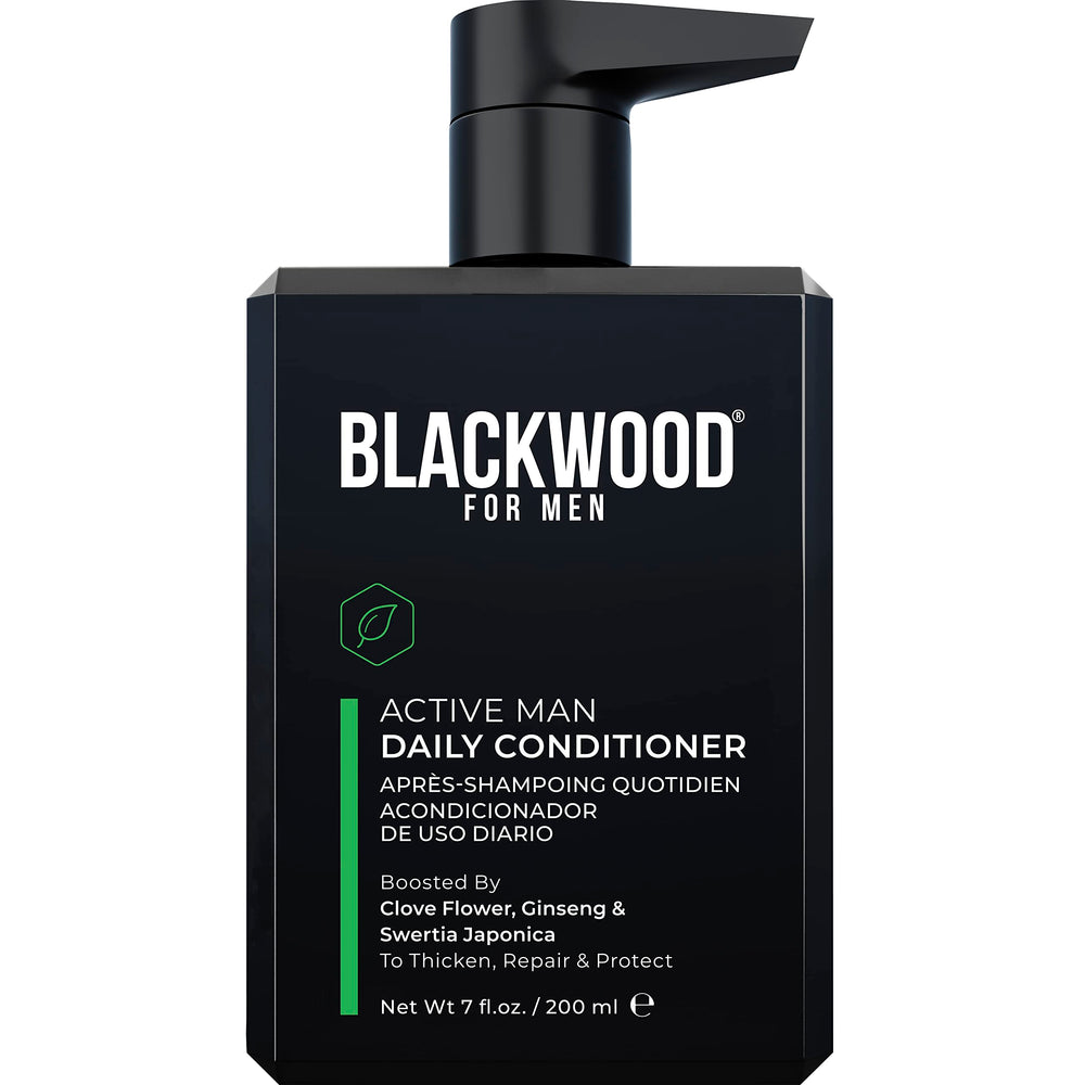Blackwood para hombres, botella del acondicionador diario para cabello más saludable.