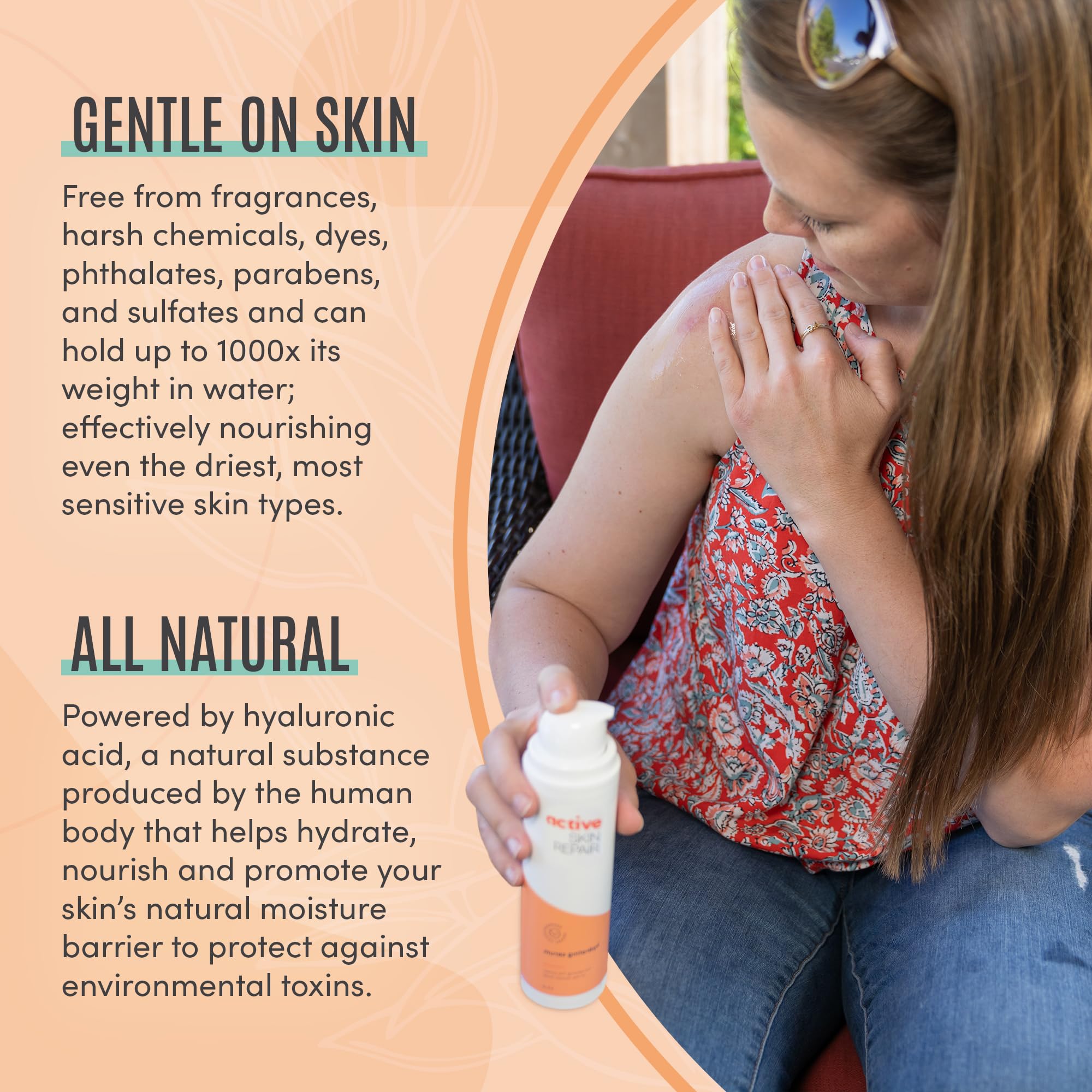 BLDG ACTIVE non-toxic formula for gentle skincare.