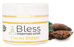 Bless International manteca cacao cruda para rostro suave y humectante