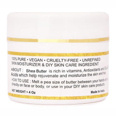 Bless International Organic Shea Butter raw chunks ideal for DIY skincare.