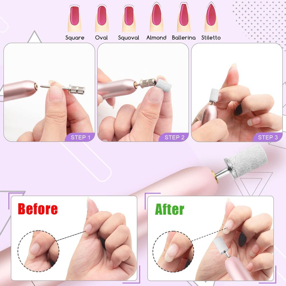 BLESWIN compact set for professional or DIY mani pedi routines