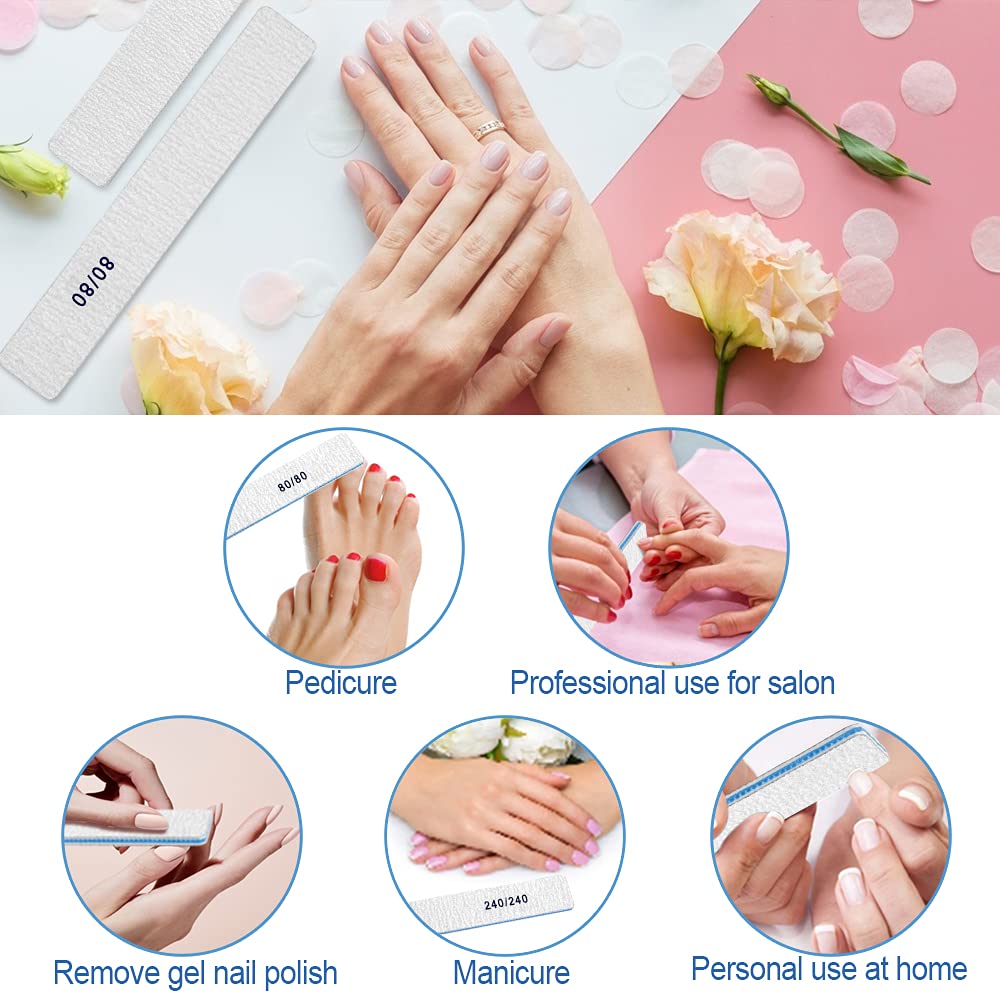 BLESWIN 80/80 grit tool ideal for gel removal on nails.