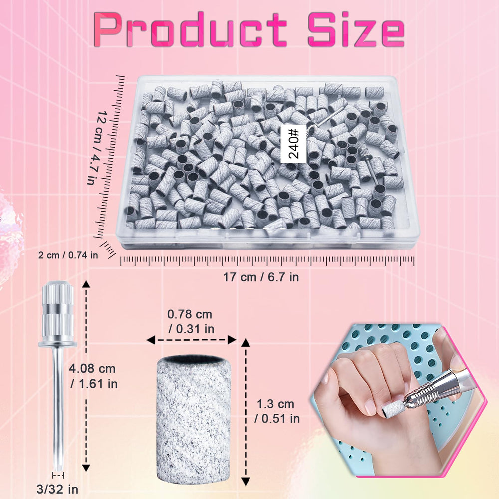 BLESWIN sanding band storage box keeps bands organized and portable
