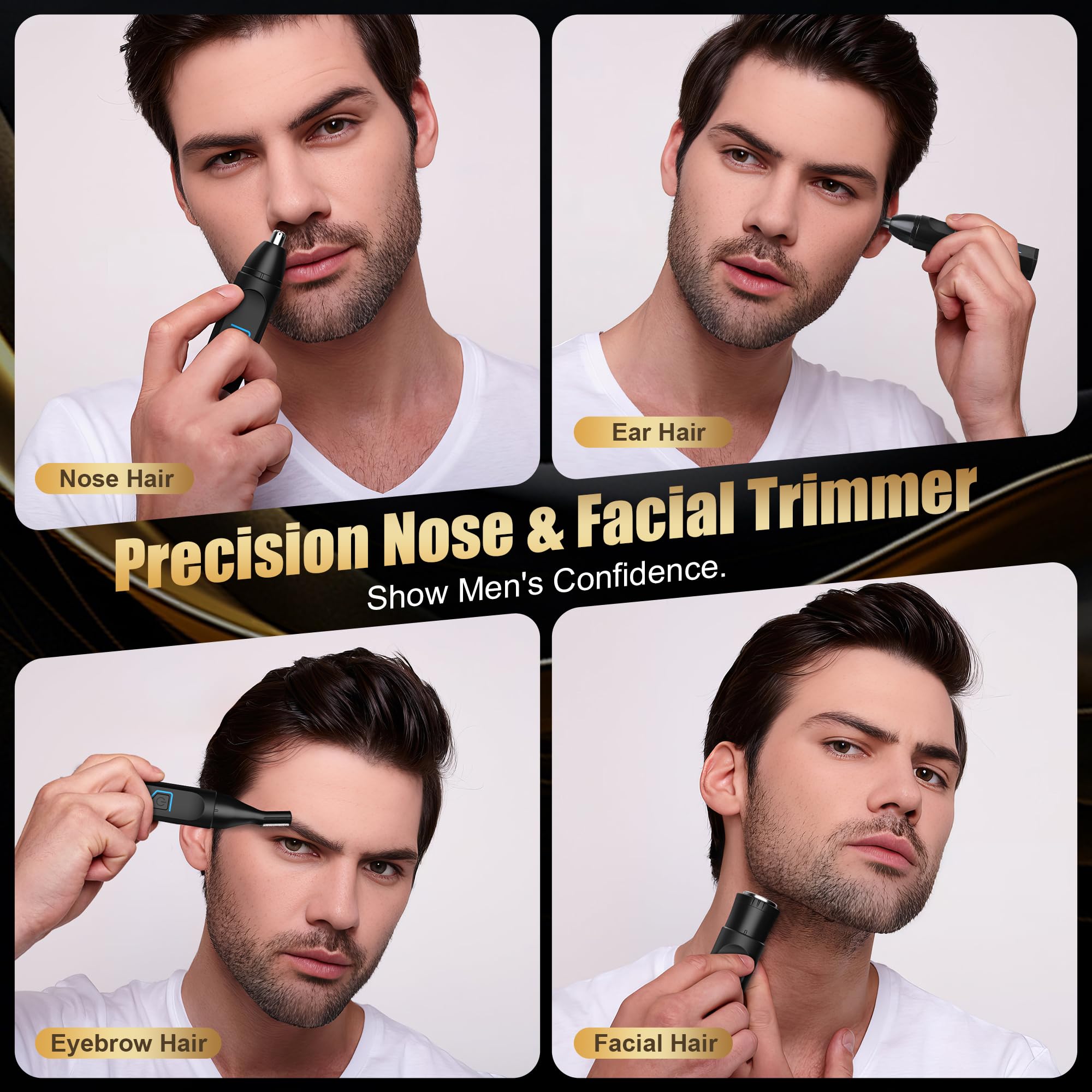 BLIBEE nose trimmer replacement heads enable precise grooming on demand