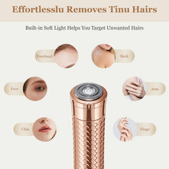 BLIBEE painless skin-protective head showing gentle on-skin use