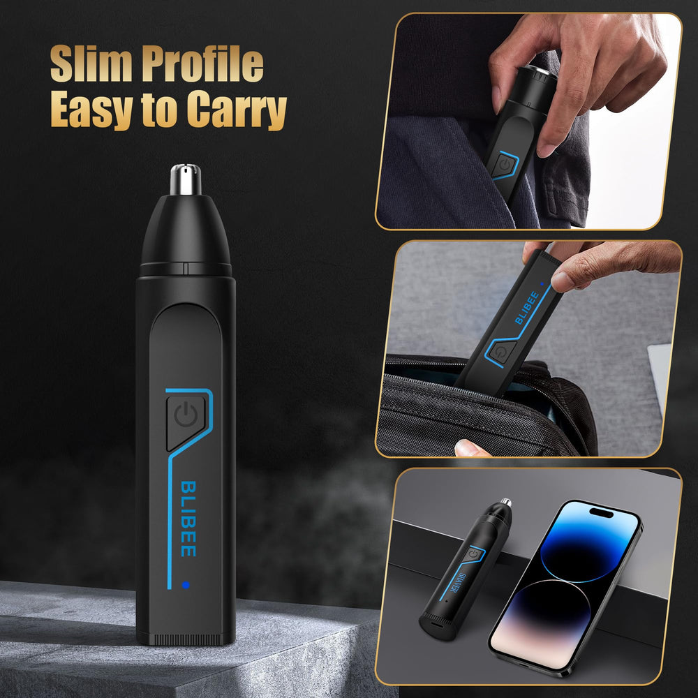BLIBEE trimmer compact travel case supports on-the-go grooming