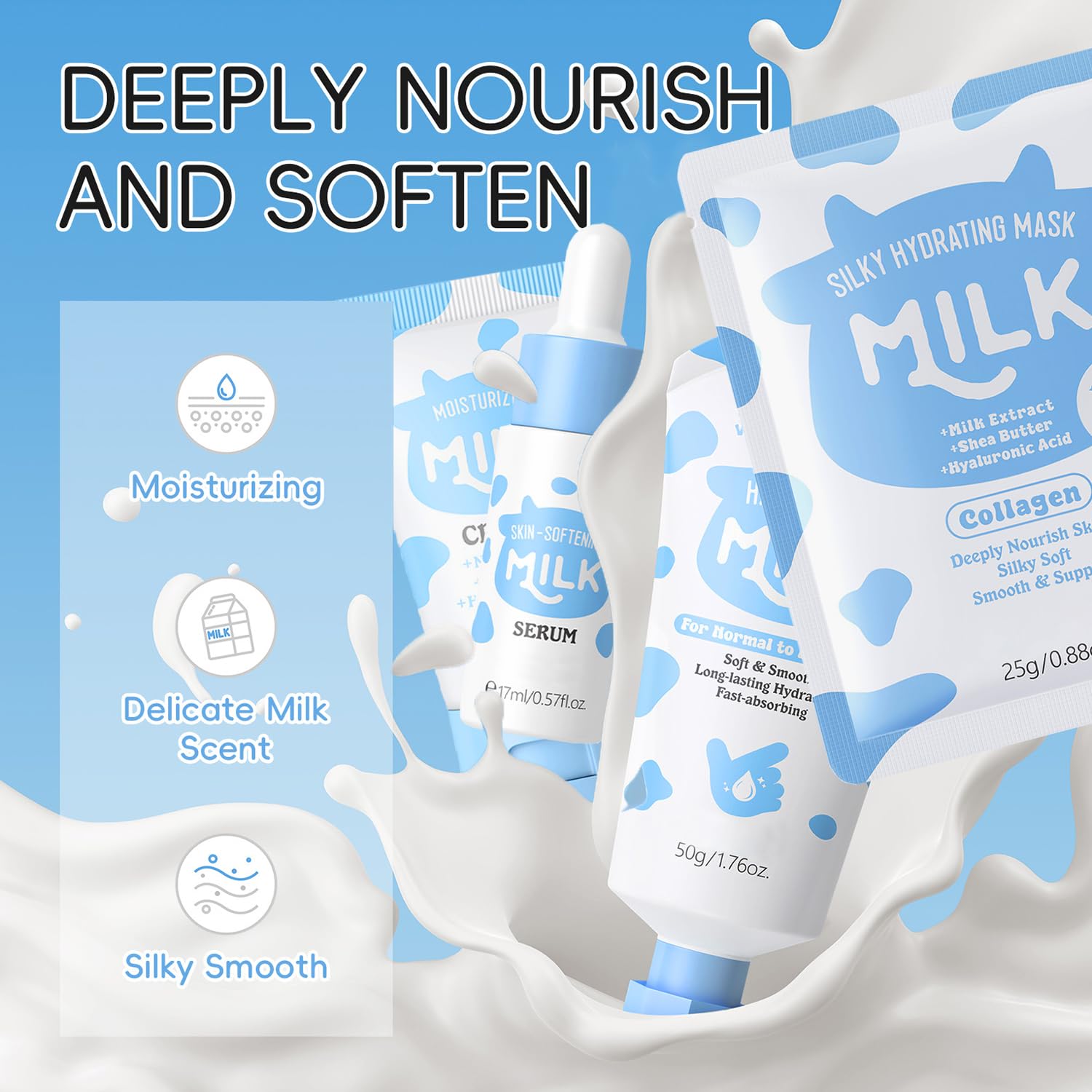 BliBling Eye Cream helps smooth the delicate under-eye area.