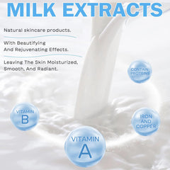 BliBling Milk Serum delivers light hydration for a radiant look.