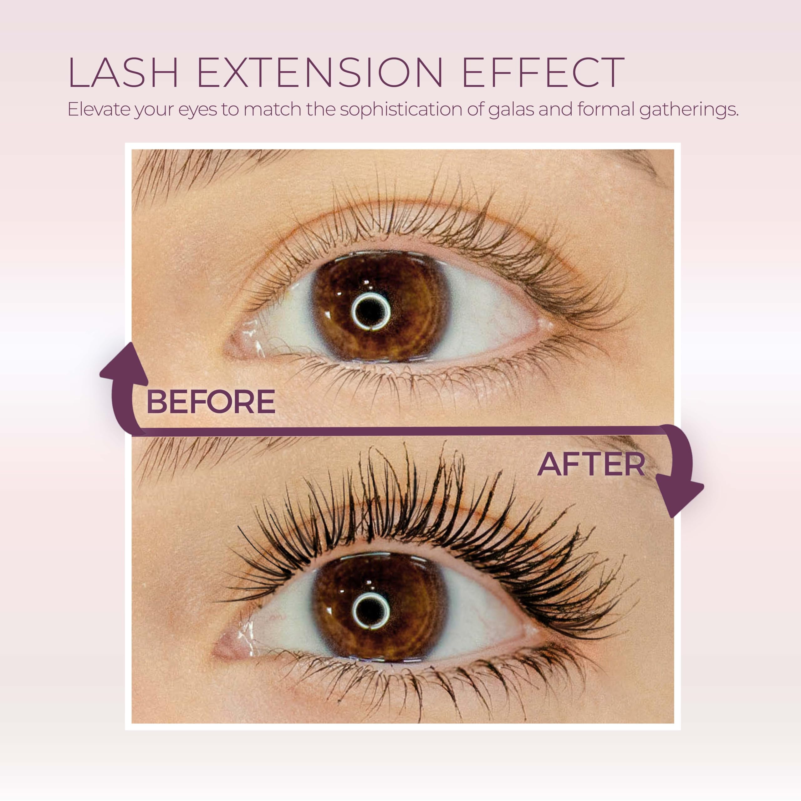 Blinc Lash Extension Tubing Mascara wand demonstrates precision with tubing technology.