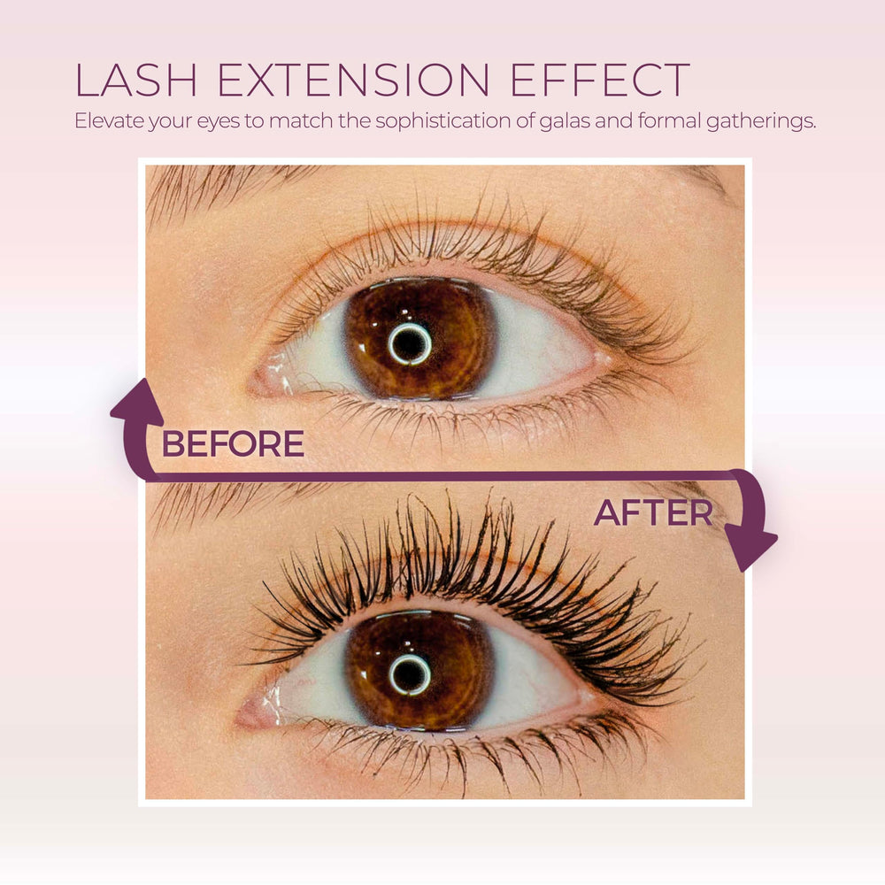 Blinc Lash Extension Tubing Mascara wand demonstrates precision with tubing technology.