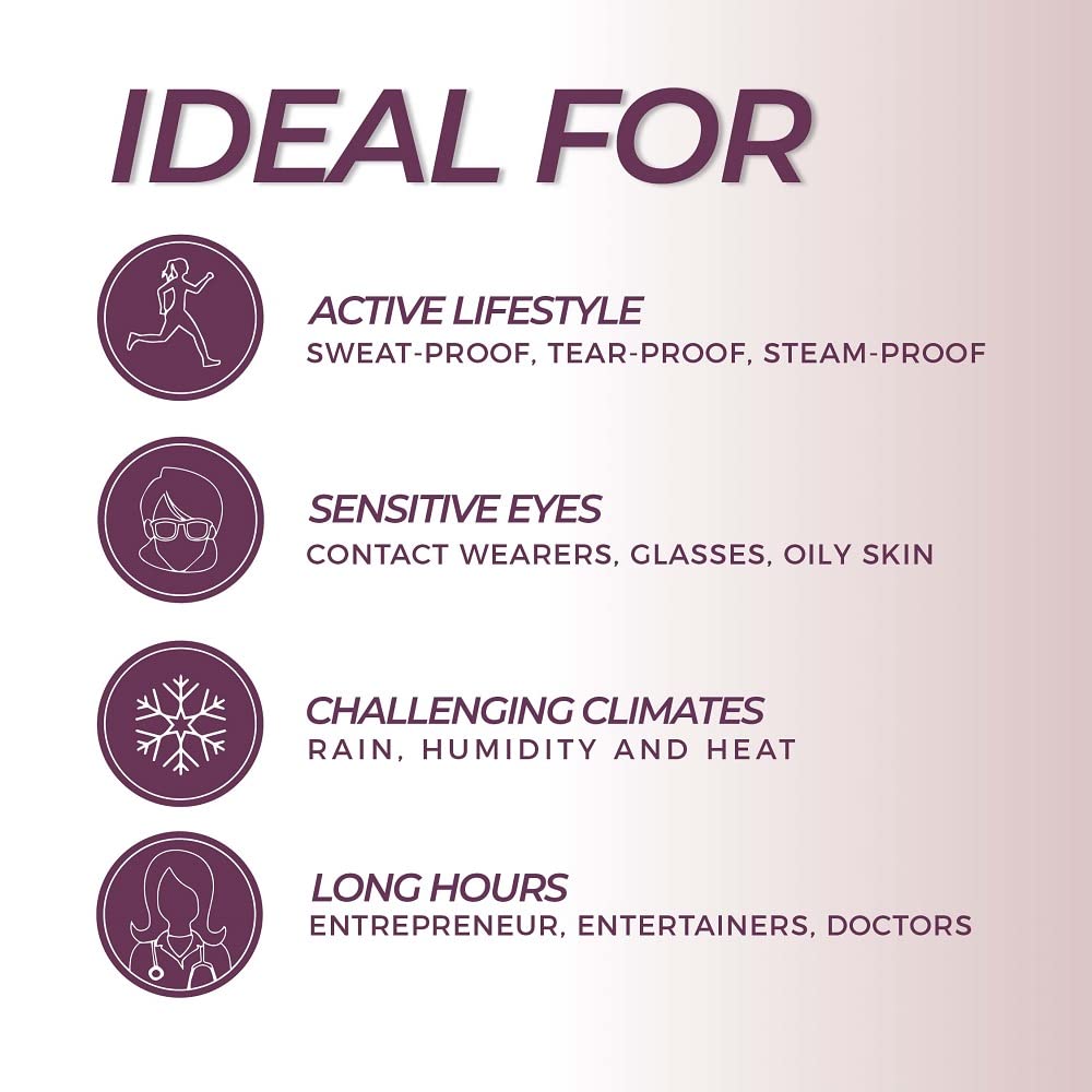 Washable formula for easy removal without rubbing.