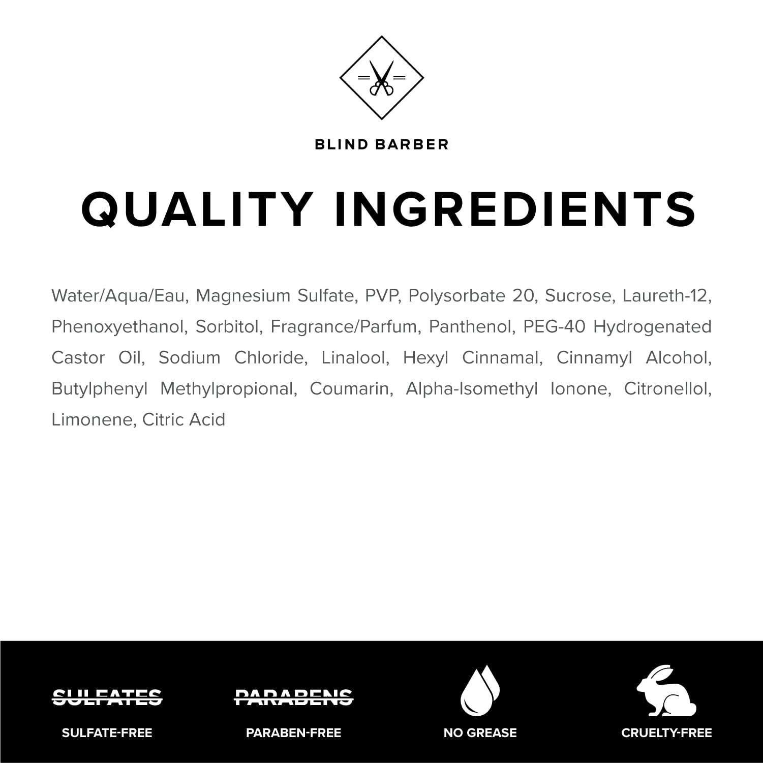 Blind Barber 40 Proof Sea Salt Spray: acabado natural para peinados diarios.