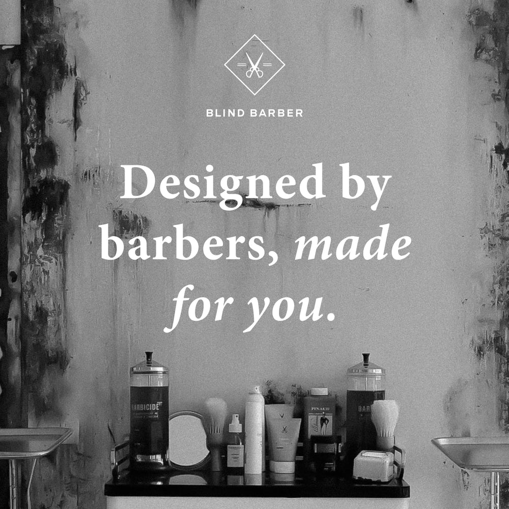 Inspirado en barbería de barrio, Blind Barber 80 Proof Powder sostiene estilo diario