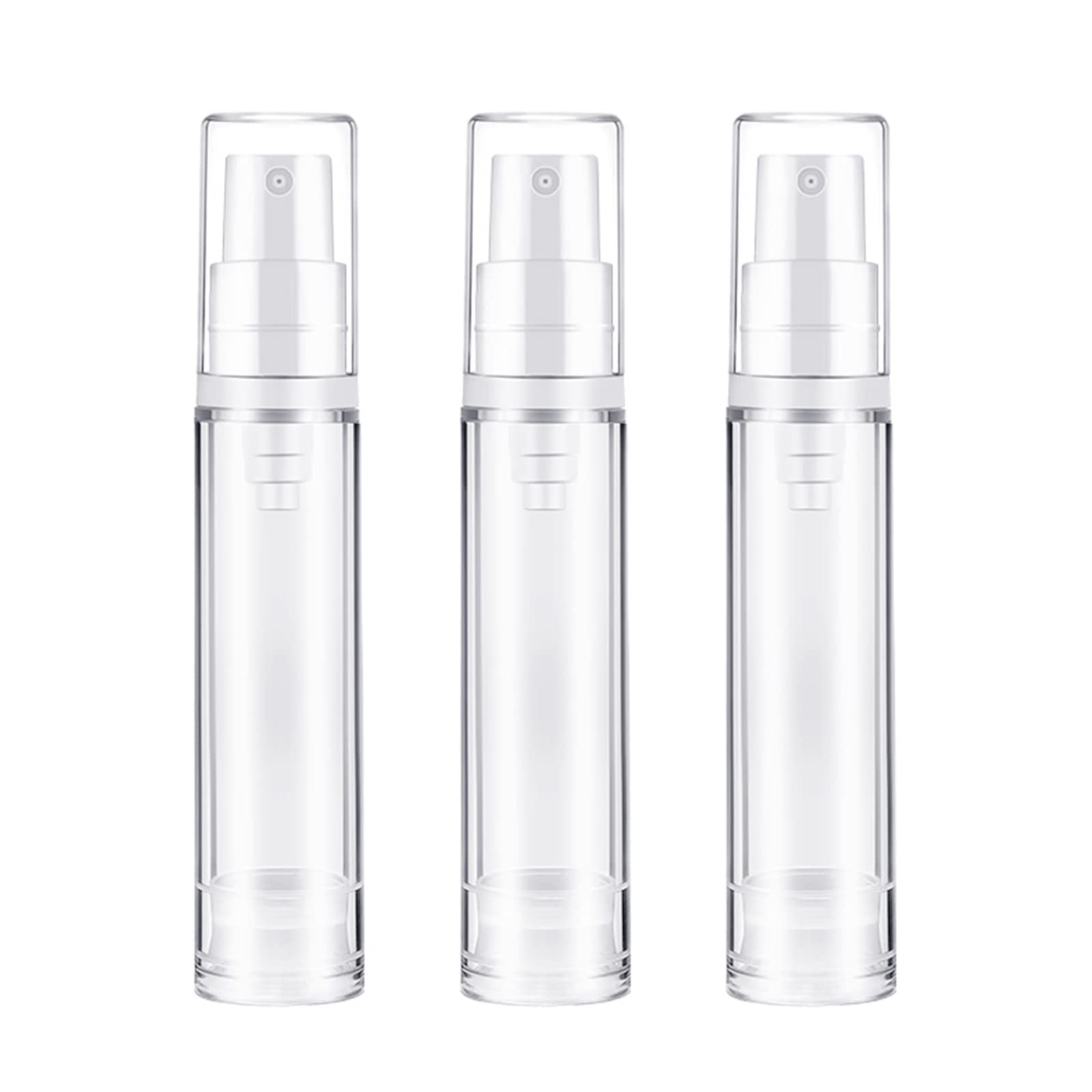 BlingKingdom airless pump bottle close-up showing smooth dispensing and leak-free design.