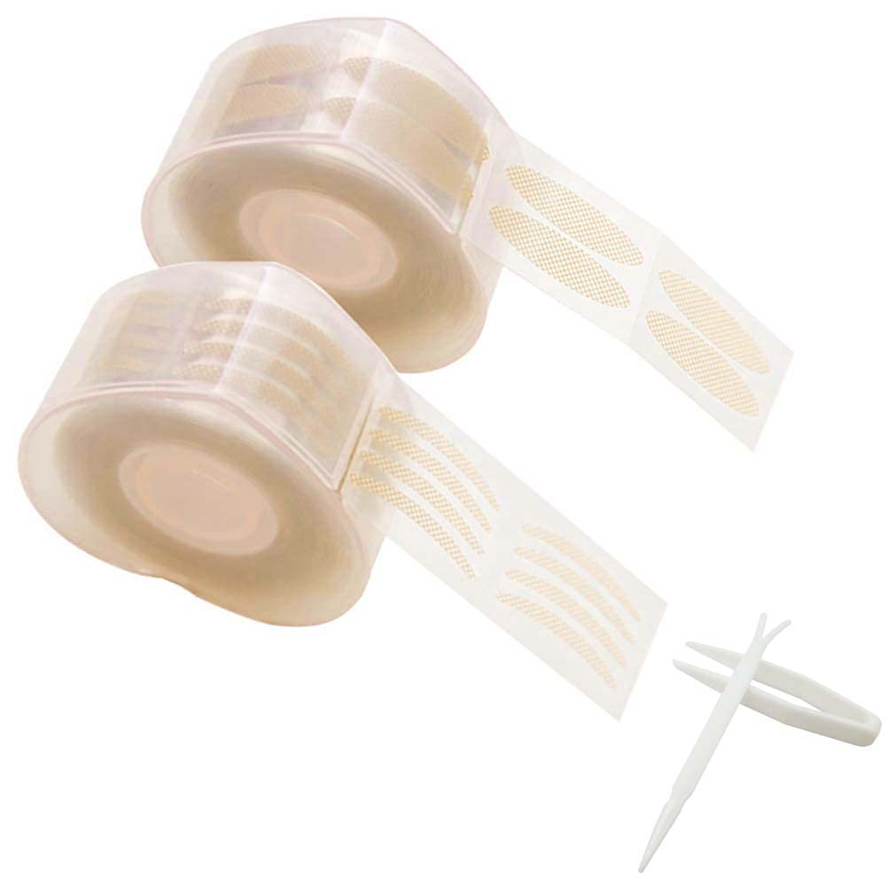BlingKingdom eyelid tape heart box packaging with 1200 pieces for easy daily use.