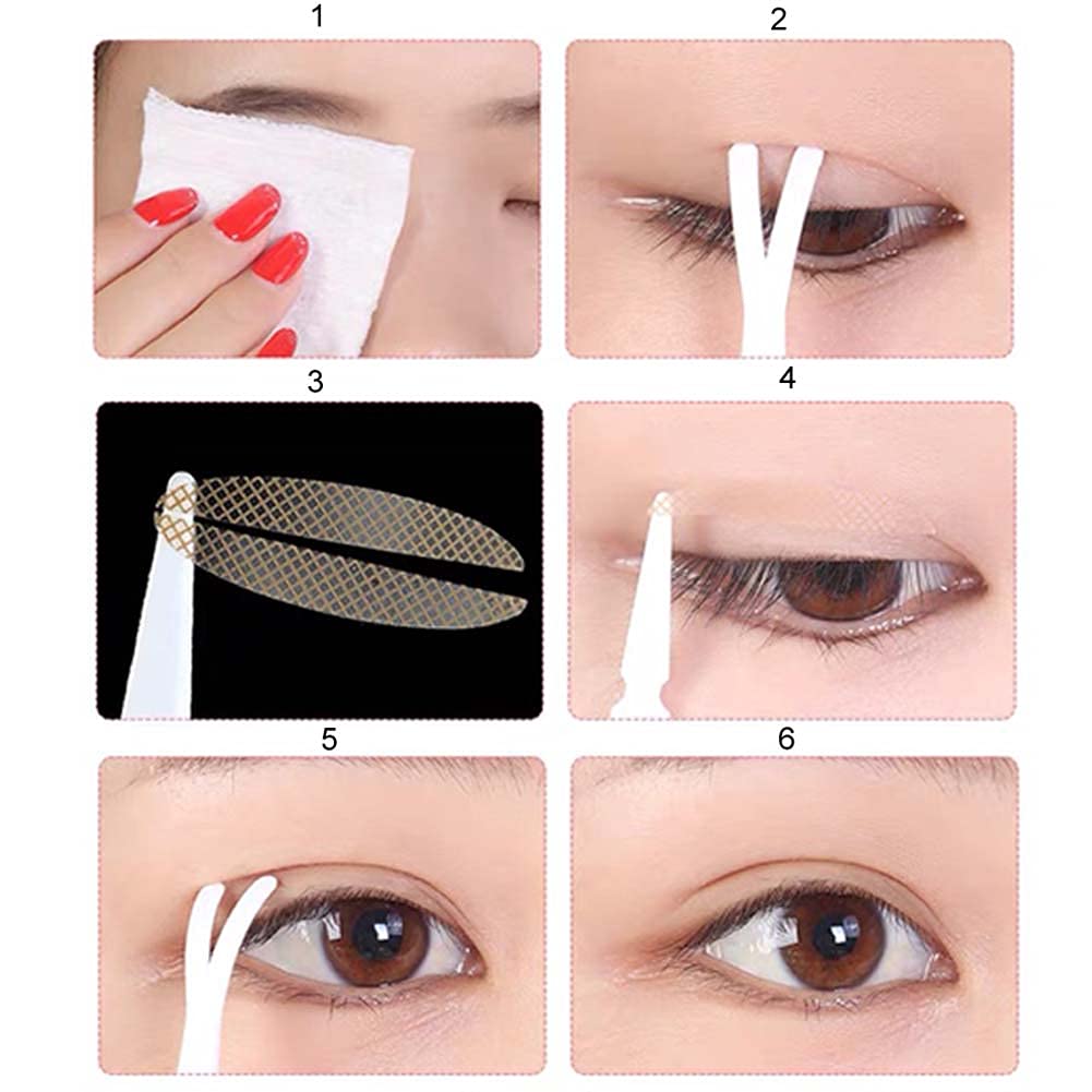 BlingKingdom hypoallergenic fiber eyelid tape offers breathable, comfortable wear.