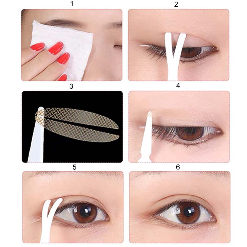 BlingKingdom hypoallergenic fiber eyelid tape offers breathable, comfortable wear.
