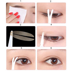 BlingKingdom hypoallergenic fiber eyelid tape offers breathable, comfortable wear.