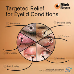 BlinkBetter BetterLids ceramidas 3-1-1 para reforzar la barrera cutanea.