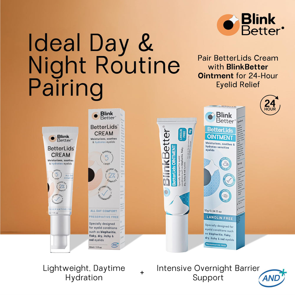 BlinkBetter BetterLids envase 30ml, facil de integrar en la rutina.